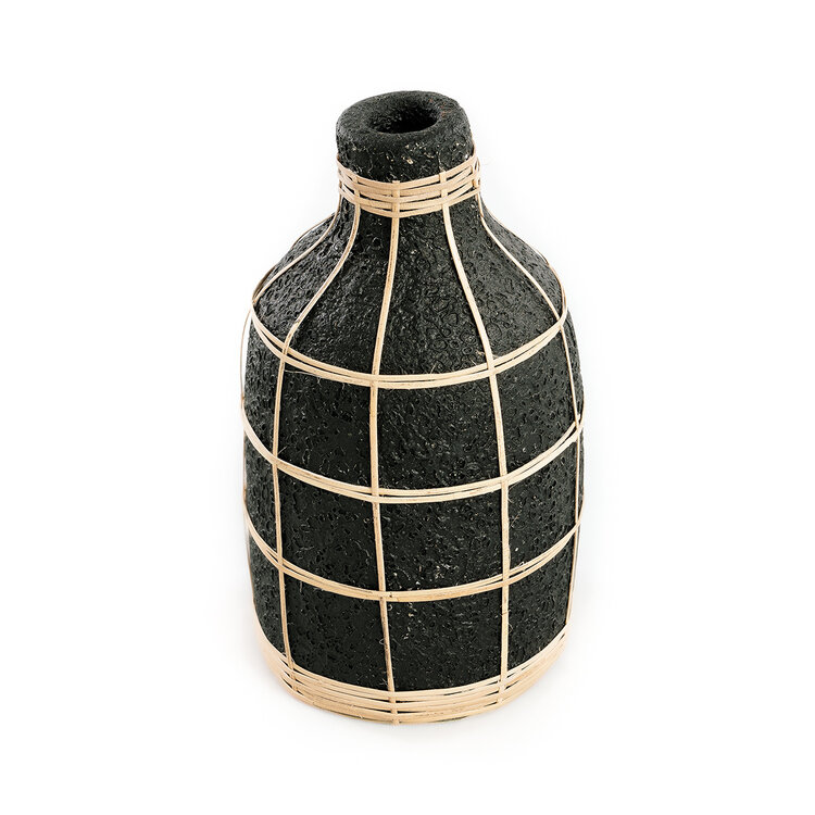 Bazar Bizar Il Vaso Whoopy - Nero Naturale - L