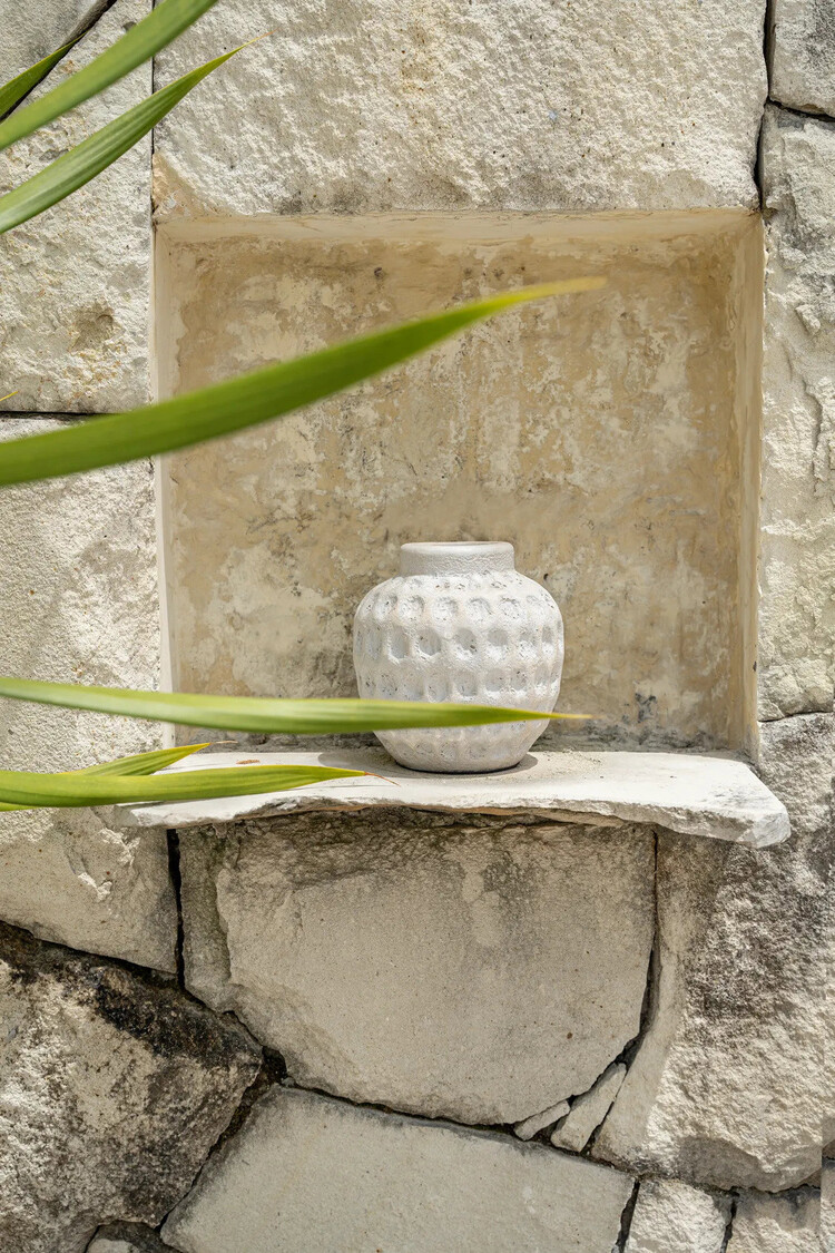 Bazar Bizar The Trendy Vase - Concrete - S