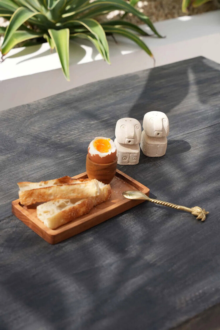 Bazar Bizar De Pineapple Theelepel - Goud