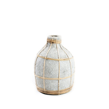 Bazar Bizar The Whoopy Vase - Concrete Natural - S
