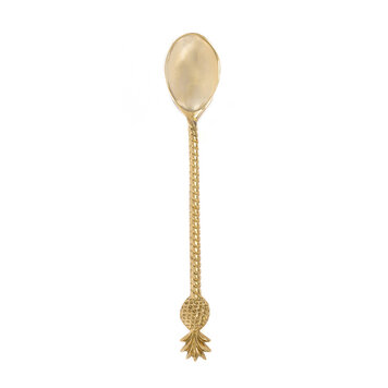 Bazar Bizar The Pineapple Spoon - Gold