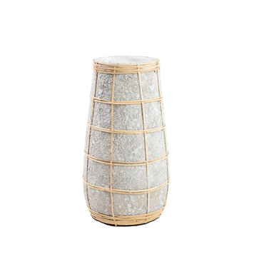 Bazar Bizar Die Cutie Vase - Beton Grau Natur - M