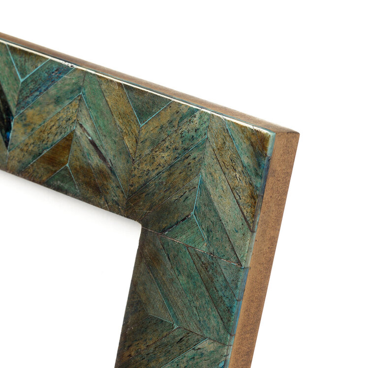 Bazar Bizar Dem Drift Bleu Mosaic Rahmen - 10x15