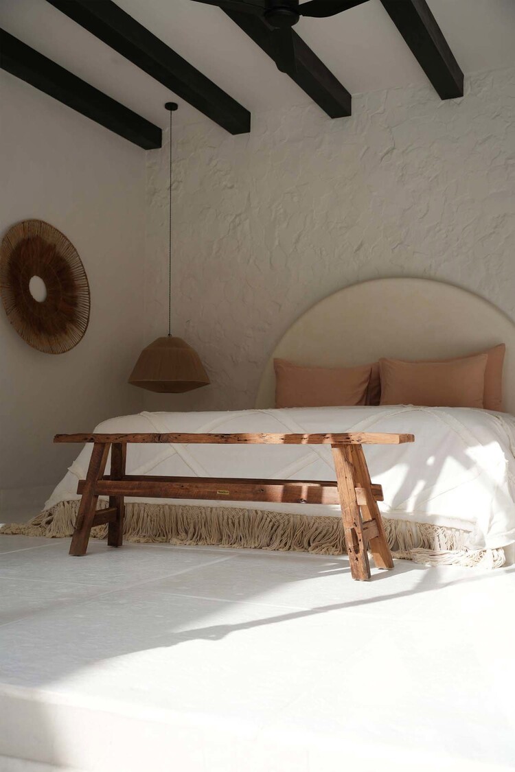 Bazar Bizar Le Banc Rustique Beauteous - Naturel