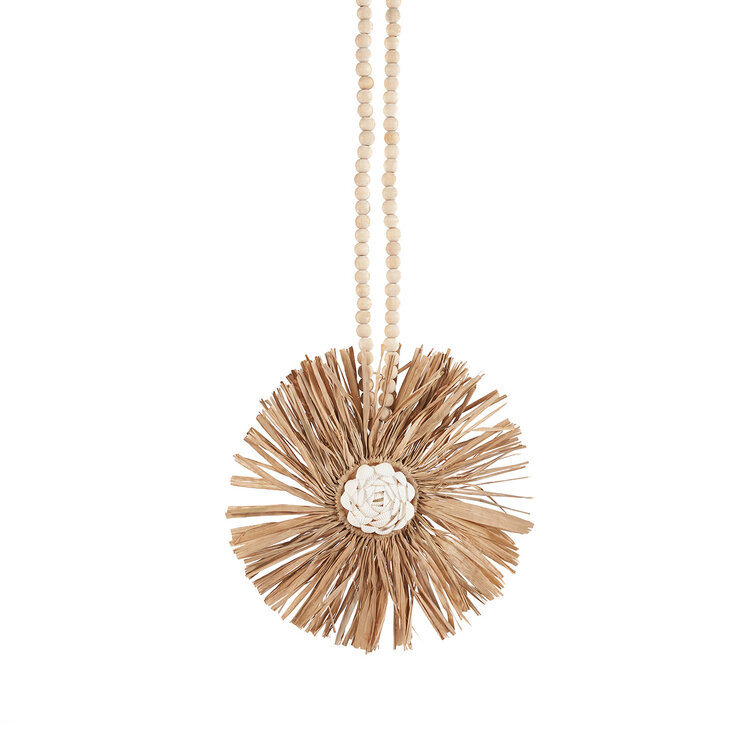 Bazar Bizar The Raffia Bunga Tassel - Natural