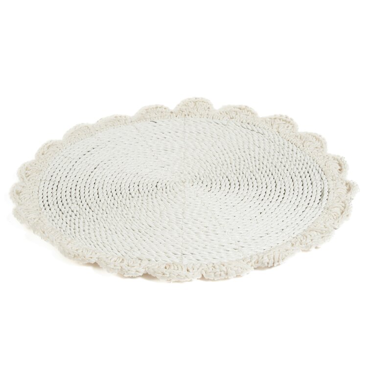 Bazar Bizar The Macrame Marriage Placemat - Natural