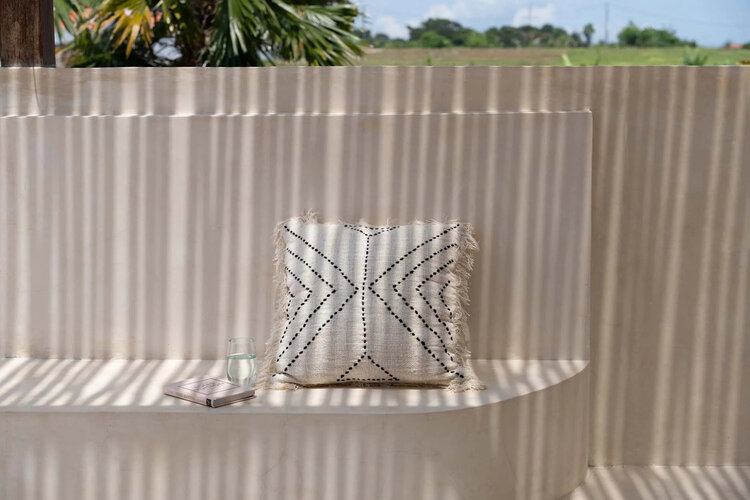 Bazar Bizar Housse De Coussin Tribal - Naturel Noir