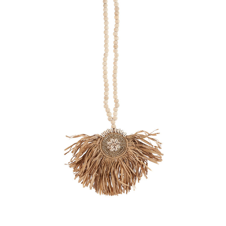 Bazar Bizar The Raffia Tajoe Tassel - Natural