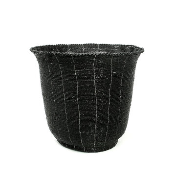 Bazar Bizar El Cuenco Alto Beaded - Negro - L