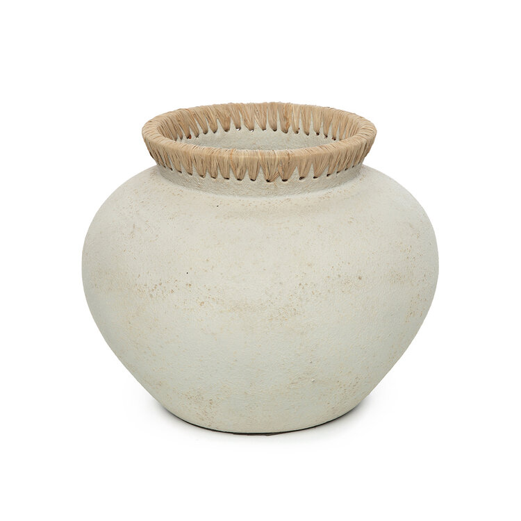 Bazar Bizar Le Vase Styly - Béton Naturel - L