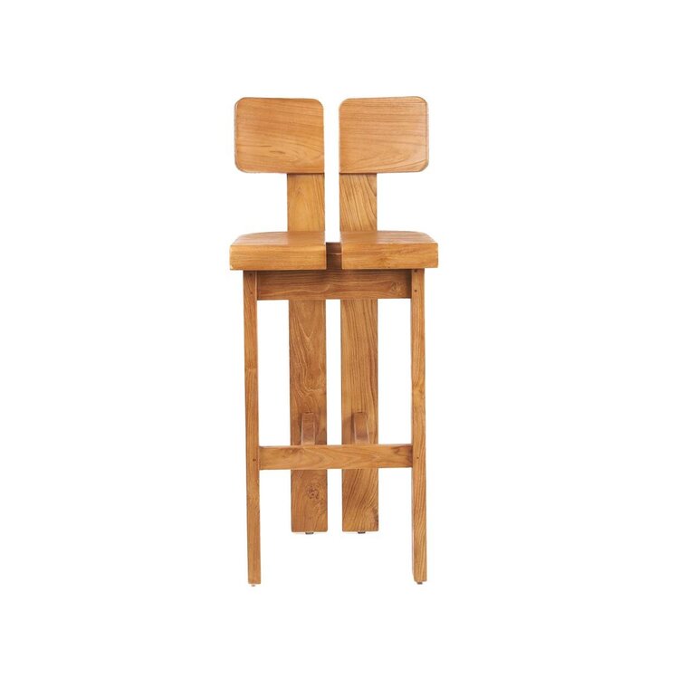 Bazar Bizar The Sama Sama Bar Stool - Natural