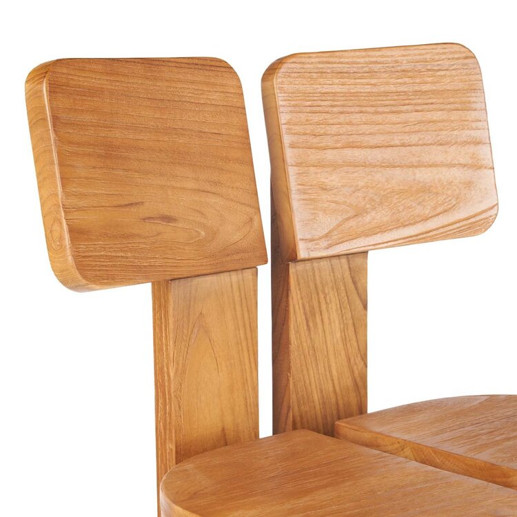 Bazar Bizar The Sama Sama Bar Stool - Natural