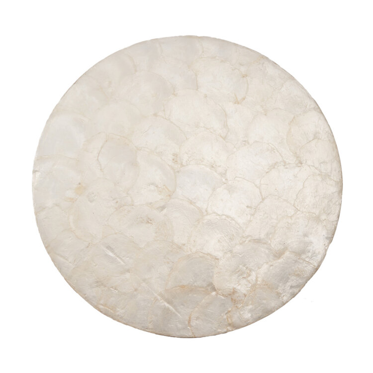 Bazar Bizar Le Set De Table Mother of Pearl - Blanc