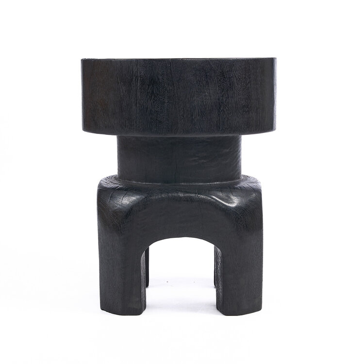 Bazar Bizar The Squat Spot Stool - Black