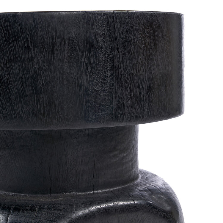 Bazar Bizar The Squat Spot Stool - Black