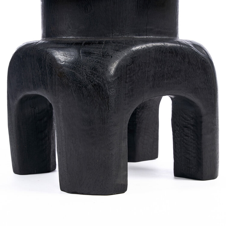 Bazar Bizar The Squat Spot Stool - Black