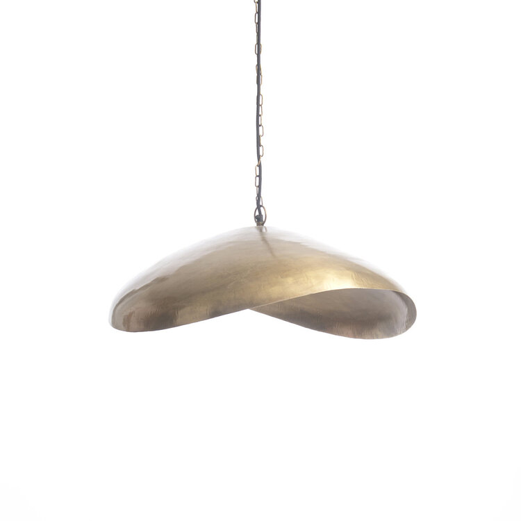 Bazar Bizar De Fortune Cookie Hanglamp - Brass - L