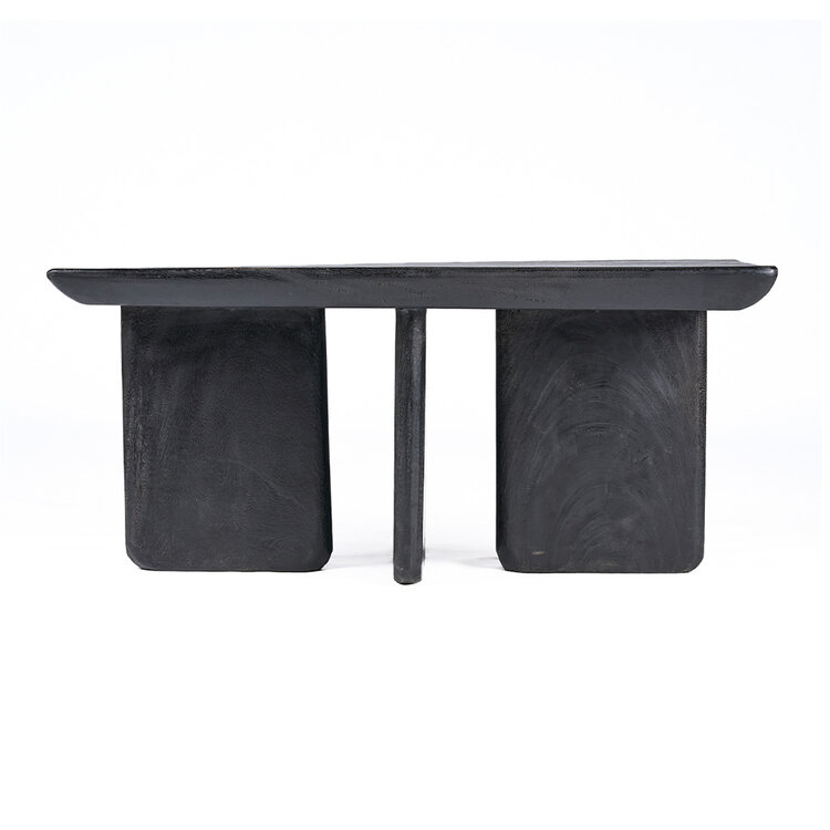 Bazar Bizar La Table Basse Obsidian - Noire