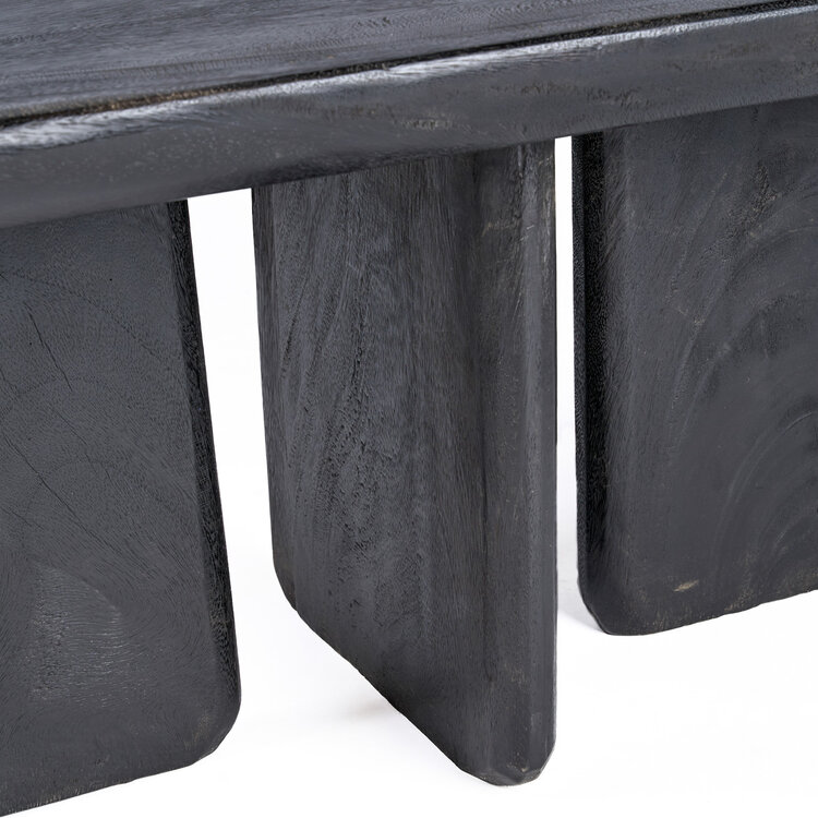Bazar Bizar La Table Basse Obsidian - Noire