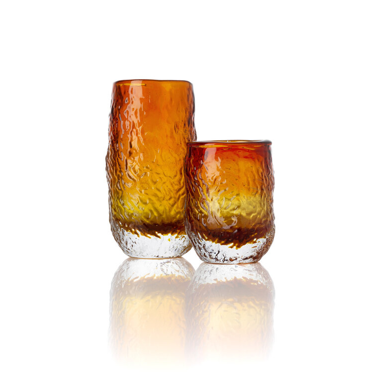 Bazar Bizar The Marbella Glow Tumbler - Amber