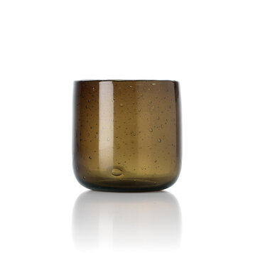 Bazar Bizar The Éclat Cognac Candle Holder - Smoky Brown