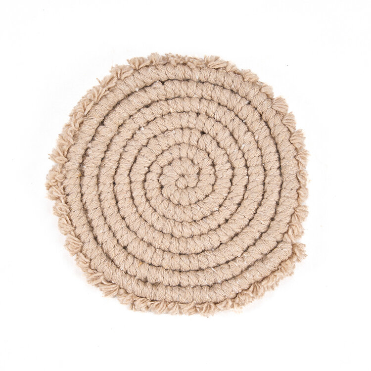 The Cotton Coaster - Beige