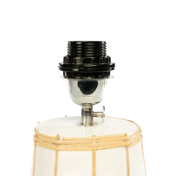 Bazar Bizar The Molokai Table Lamp - White Natural