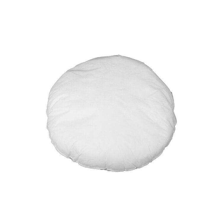 Bazar Bizar Coussin Intérieur Rond Blanc - Ø40