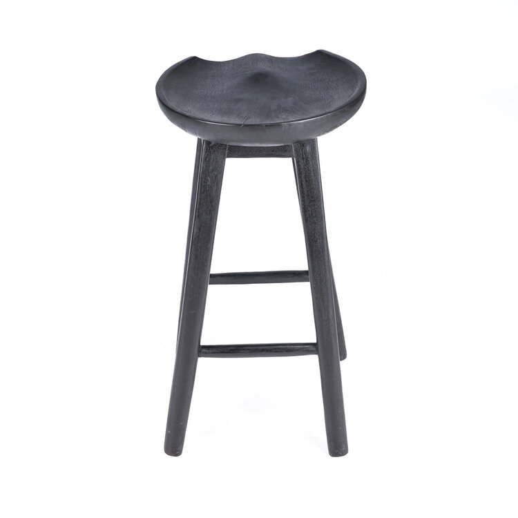 Bazar Bizar The Tala Bar Stool - Black