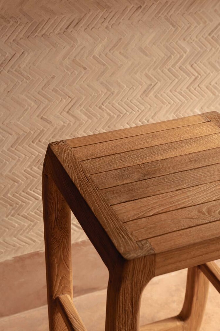 Bazar Bizar The Ithaca Bar Stool - Outdoor