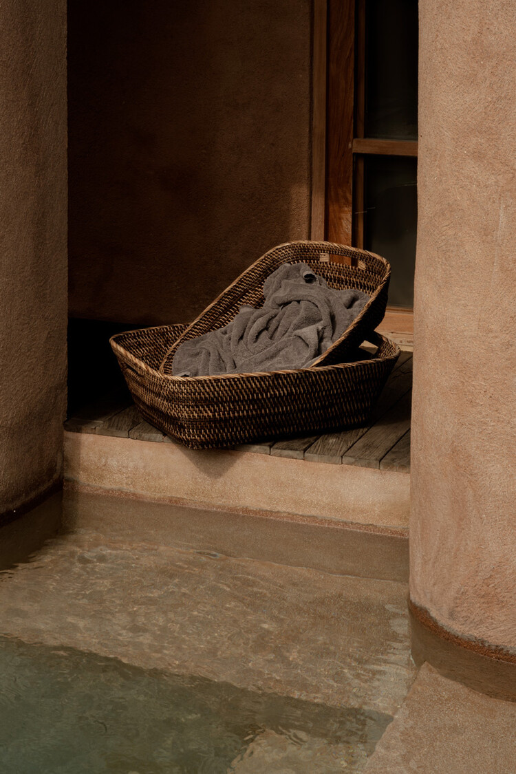 Bazar Bizar The Hannah Laundry Basket - Natural Brown - M