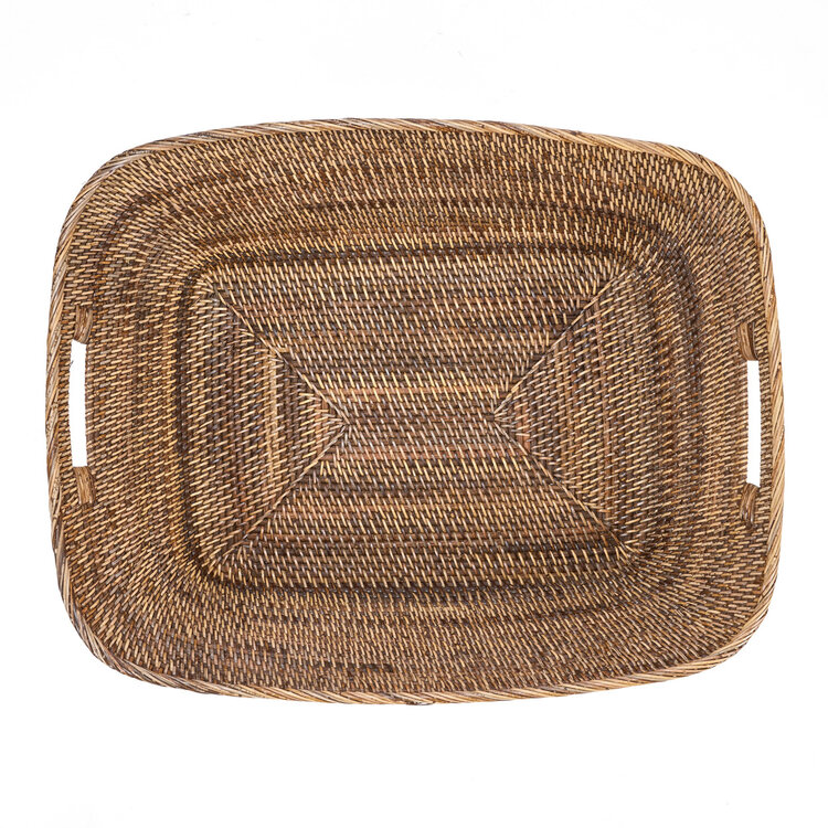 Bazar Bizar The Hannah Laundry Basket - Natural Brown - L