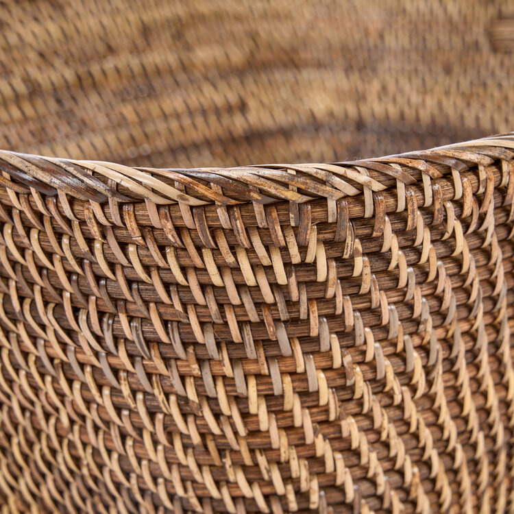 Bazar Bizar Il Cesto per il Bucato Hannah - Marrone Naturale - L