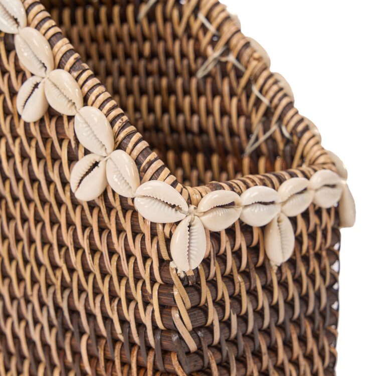 Bazar Bizar L’Organiseur Shell Edge - Marron Naturel