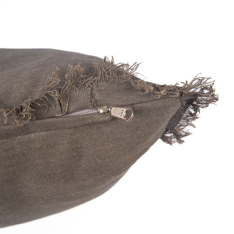 Bazar Bizar The Smoky Vibe Cushion Cover - Grey