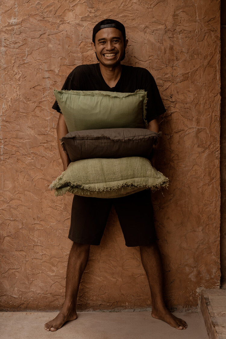 Bazar Bizar La Housse de Coussin Minty Fresh - Vert