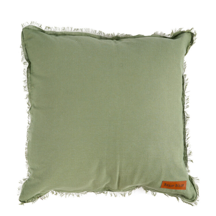 Bazar Bizar The Minty Fresh Cushion Cover - Green