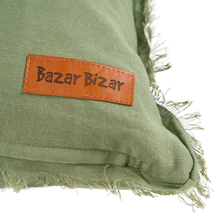 Bazar Bizar La Housse de Coussin Minty Fresh - Vert