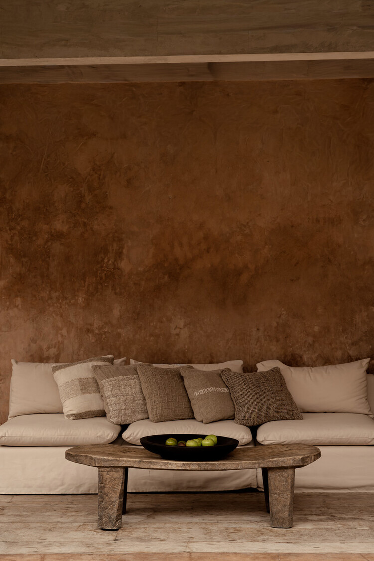 Bazar Bizar The Linen Threads Cushion Cover - White Natural