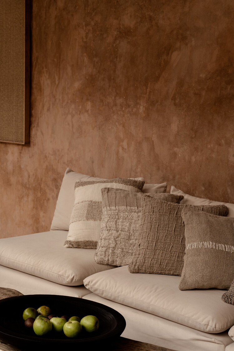 Bazar Bizar La Housse de Coussin Linen Threads - Naturel