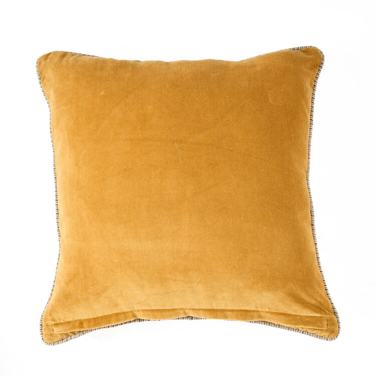 Bazar Bizar La Fodera per Cuscini Velvet Crush - Mustard - 50x50