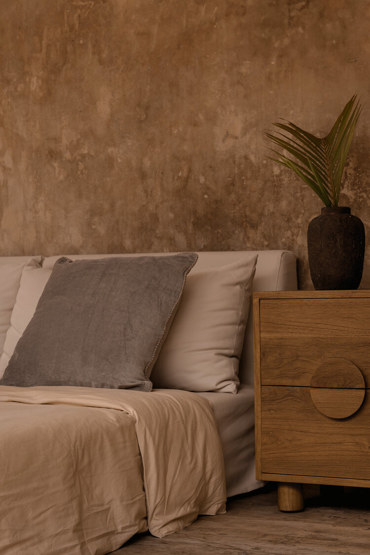 Bazar Bizar Der Velvet Crush Kissenbezug - Grau - 50x50