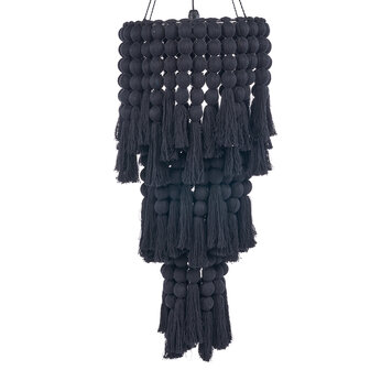 Bazar Bizar Le Lustre En Coton Nomad - Noir - XL