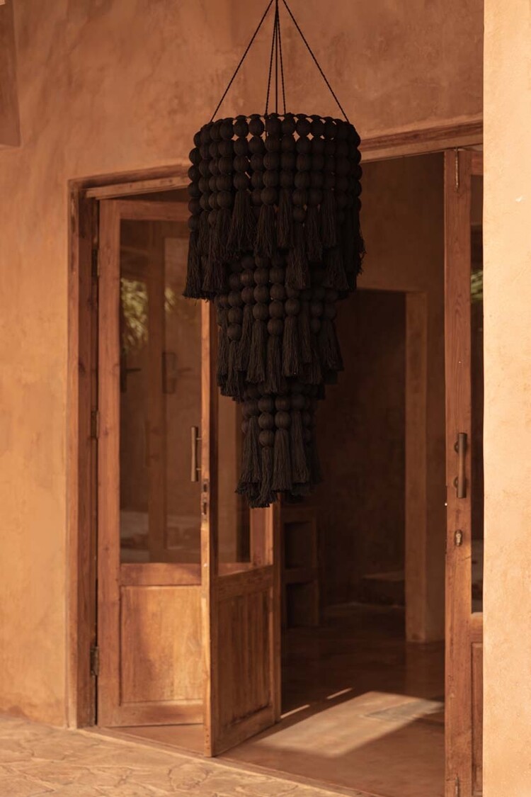 Bazar Bizar Le Lustre En Coton Nomad - Noir - XL