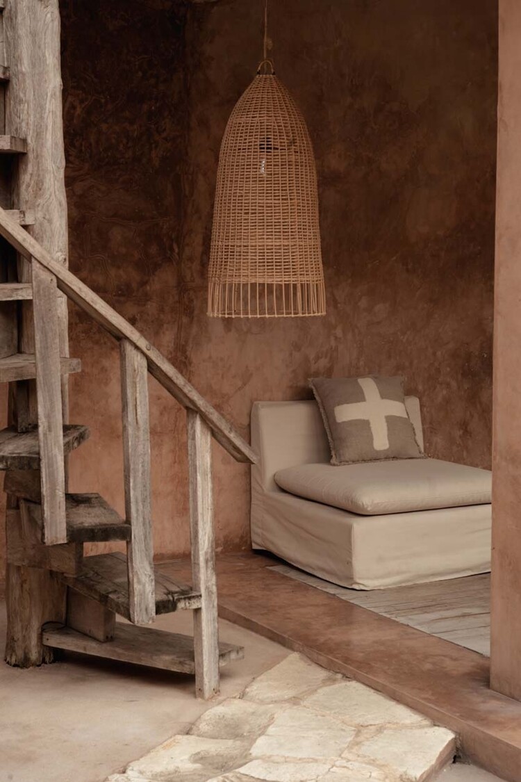 Bazar Bizar The Elba Pendant - Natural - L