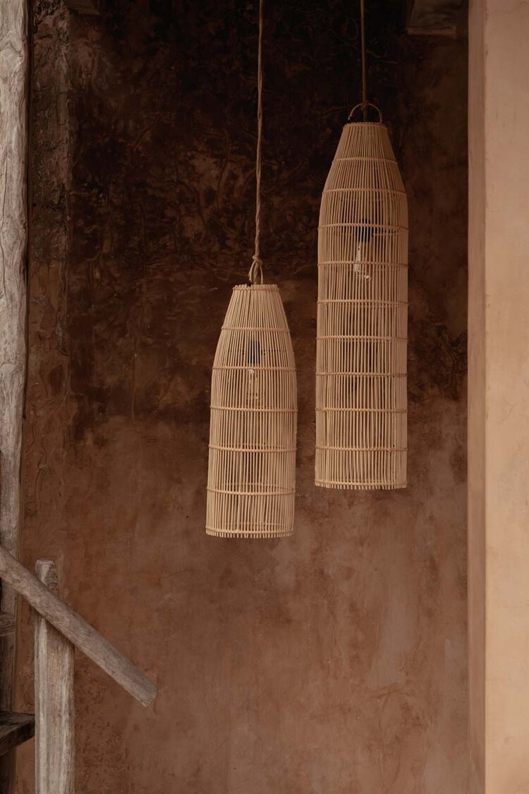 Bazar Bizar De Fish Trap Hanglamp - Natural - M