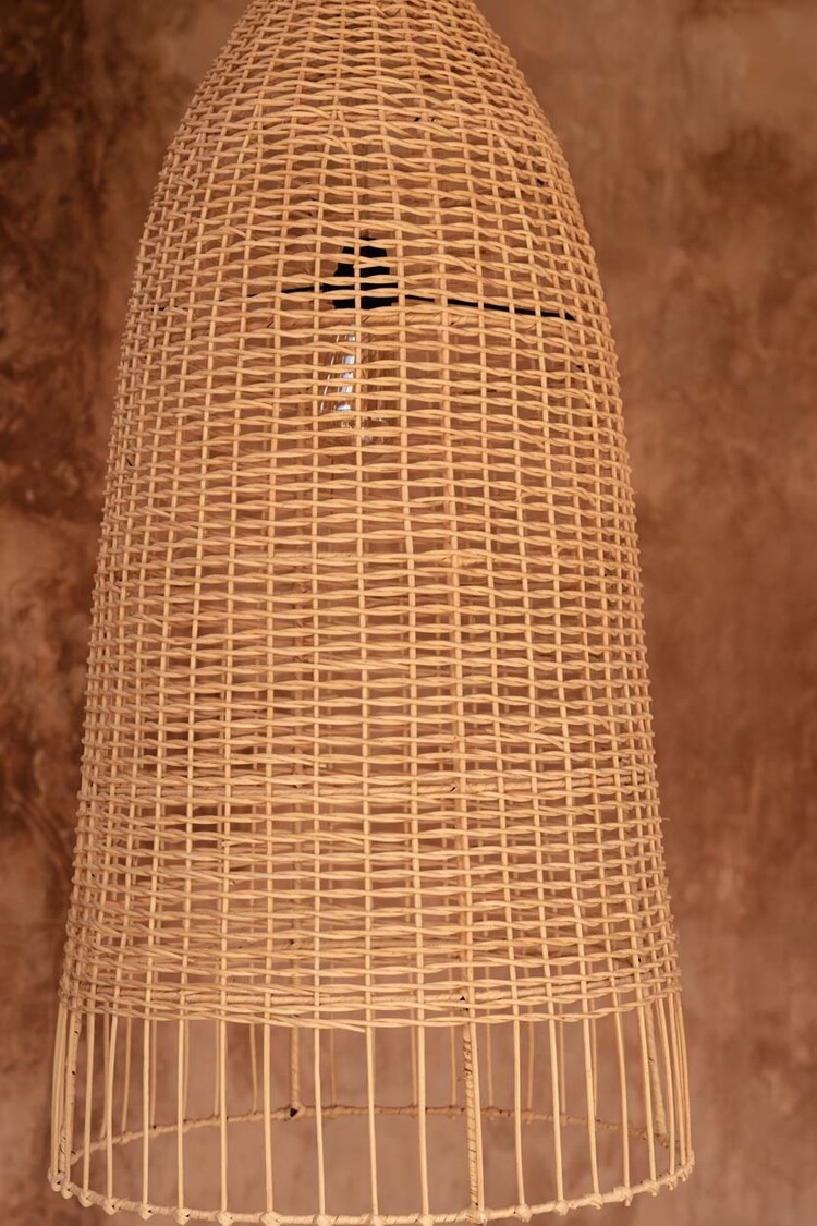 Bazar Bizar La Lampada A Sospensione Elba - Naturale - M