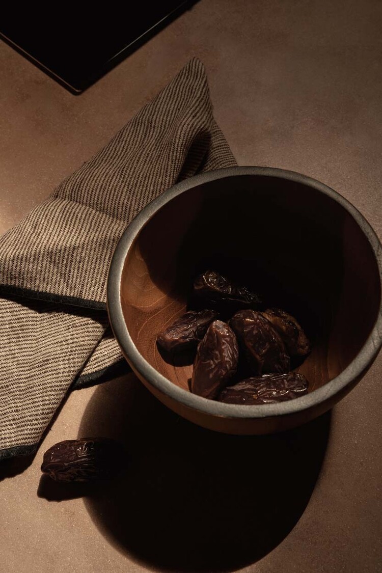 Bazar Bizar Il Tovagliolo Code Lino - Natural Black - 45x45