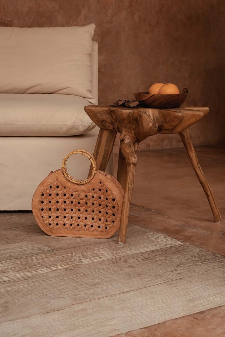 Bazar Bizar La Table d'Appoint Rooty - Naturel