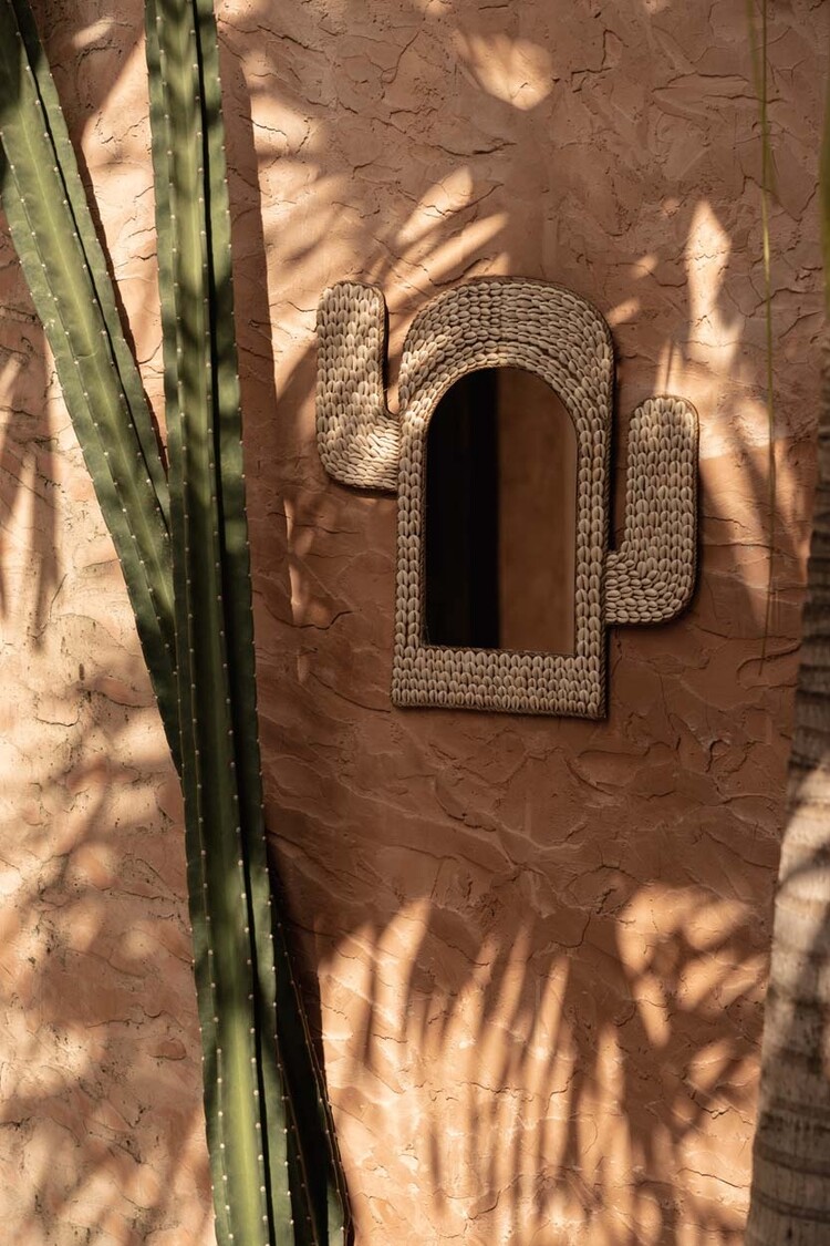 Bazar Bizar Lo Specchio Cactus Shell - Bianco